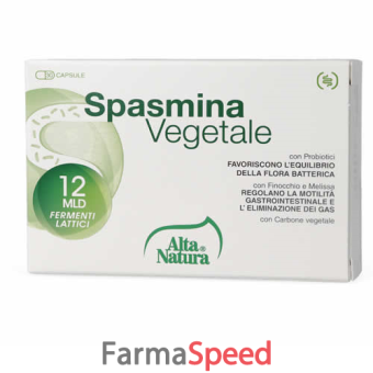 spasmina vegetale 30 opercoli 500 mg