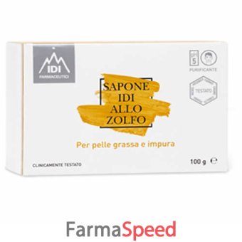 sapone allo zolfo idi 100g