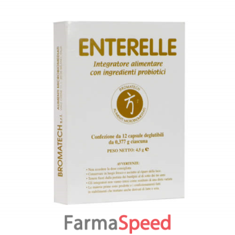 enterelle 12 capsule integratore di fermenti lattici