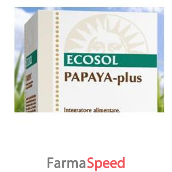 ecosol papaya plus 60 compresse