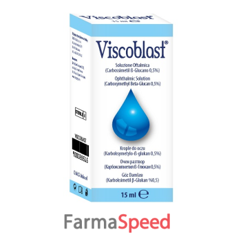 soluzione oftalmica viscoblast 15ml