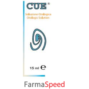 cue soluzione otologica emolliente coaudiuvante il trattamento delle forme irritative del condotto uditivo esterno 15ml