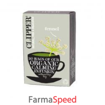 clipper infuso finocchio bio 20 filtri 40 g