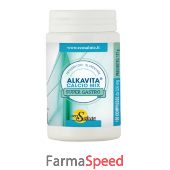 alkavita calcio mix super gastro 180 compresse