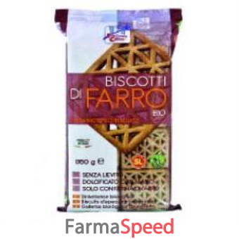 fsc biscotti di farro senza lievito bio 350 g