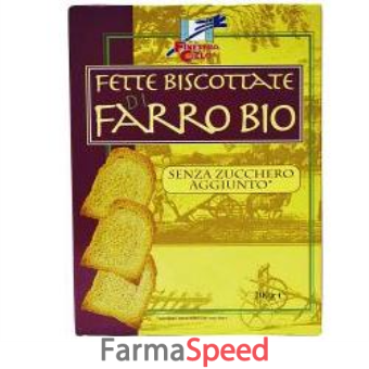 fsc fette biscottate di farro bio senza zuccheri aggiunti con olio di girasole senza olio di palma 200 g