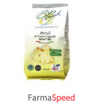 fsc biomed petali di grano senatore cappelli akrux senza lievito bio con olio extravergine di oliva 150 g