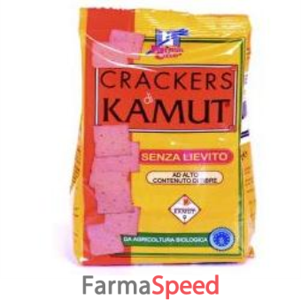 fsc crackers artigianali di kamut senza lievito bio ad alto contenuto di fibre 250 g