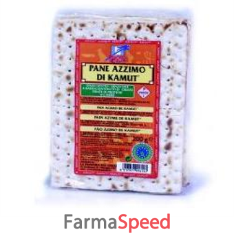 fsc pane azimo di kamut originale bio senza lievito senza sale 200 g