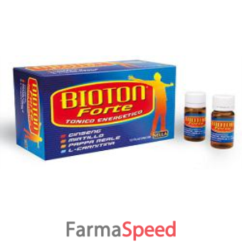 bioton forte con carnitina 12 flaconcini