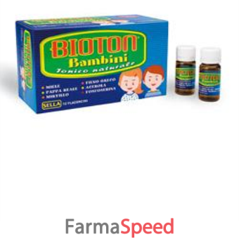 bioton bambini 12 flaconcini
