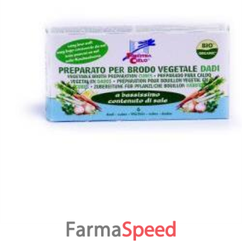 fsc preparato per brodo vegetale 6 dadi bio 60 g