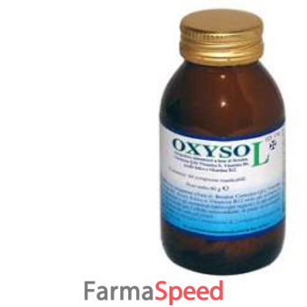 oxysol 60 compresse masticabili