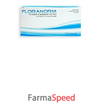 floranorm 10 flaconcini 10 ml