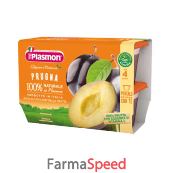 plasmon omogeneizzato prugna 120 g x 3 pezzi