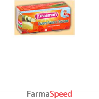 plasmon omogeneizzato carota/patata/zucc 80 g x 2 pezzi