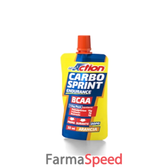 carbo sprint bcaa arancia 50 ml