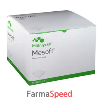 garza compressa mesoft in tessuto non tessuto 10x10cm 200 pezzi