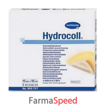 hydrocoll medicazione idrocolloidale assorbente 10x10 10 pezzi