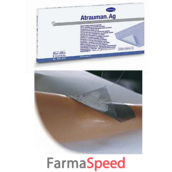 medicazione con argento atrauman ag 5x5cm 10 pezzi