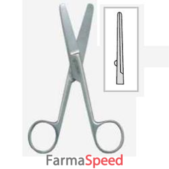 forbici rette punte smusse