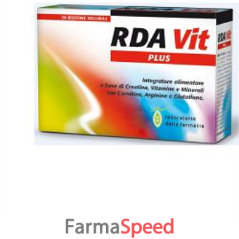 rda vit plus 20 bustine 160 g