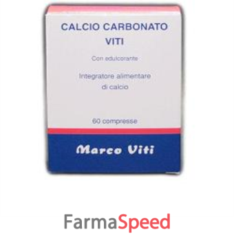 calcio carbonato viti 60 compresse