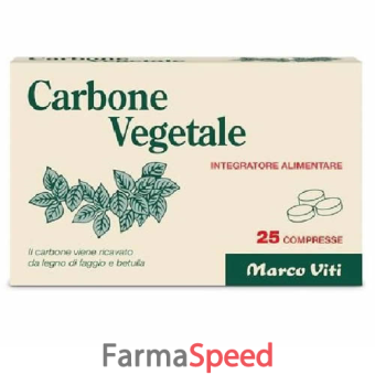 carbone vegetali 75 compresse