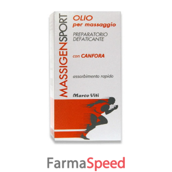 massigen sport olio per massaggio 100ml