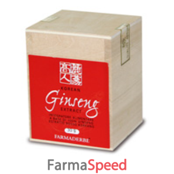 ginseng korean rosso 30 ml