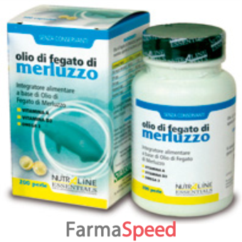 olio di fegato di merluzzo 70 perle