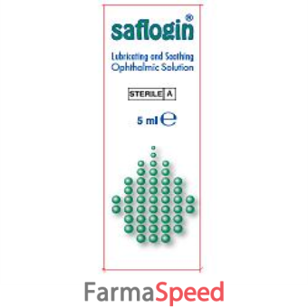 saflogin soluzione oftalmica lubrificante lenitiva 5 ml ce 0373