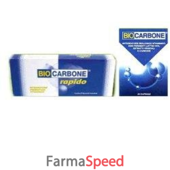 biocarbone rapido 6 flaconcini