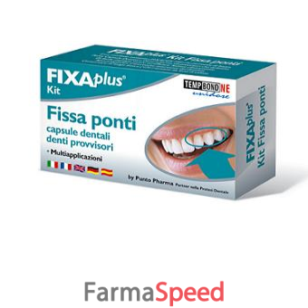 cemento provvisorio per ponti fixaplus kit 1 pezzo