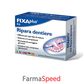 kit ripara dentiere fixaplus 1 pezzo