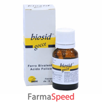 biosid gocce con dosatore 15 ml