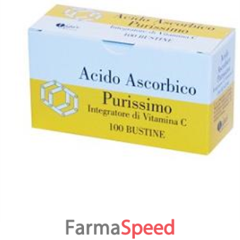 acido ascorbico purissimo 100 bustine