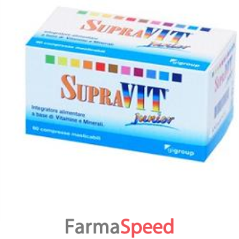 supravit junior 60 compresse masticabili