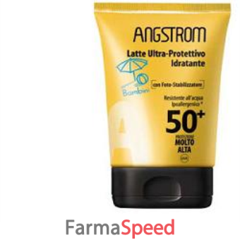 angstrom bambini latte ultraprotettivo idratante spf50+ 100 ml