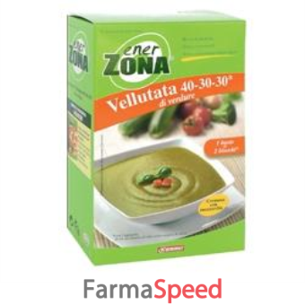 enerzona zuppa vellutata 40-30-30 192 grammi