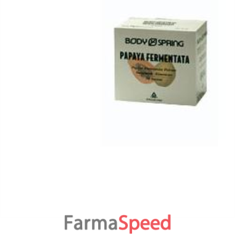 body spring papaya fermentata pura intensive 12 bustine
