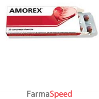 amorex pene d'amore integratore alimentare 20cpr*