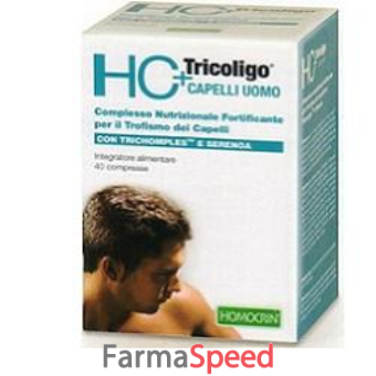 hc+ tricoligo uomo 40 capsule