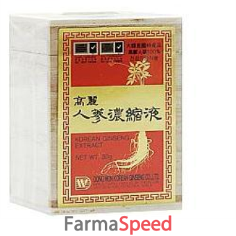 estratto ginseng coreano 30 g