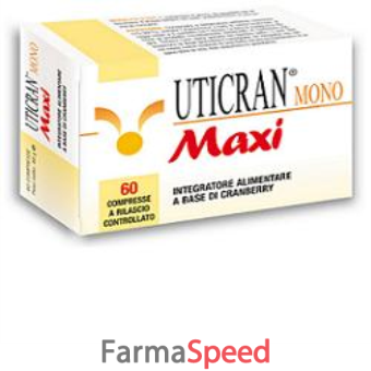 uticran mono maxi 60 compresse 48 g