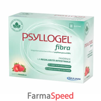 psyllogel fibra fragola 20 bustine