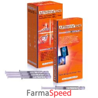 siringa intra-articolare arthrum hcs condroitina solfato 40 mg sodio ialuronato 40 mg 2 ml 3 pezzi