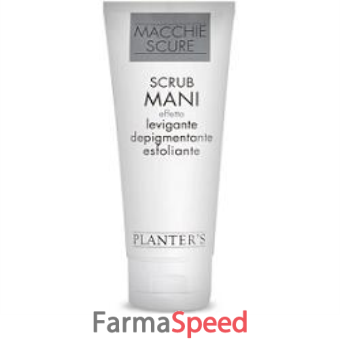planters scrub mani macchie scure 75 ml