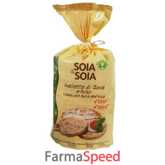 soia&soia gallette di soia e riso 100 g senza lievito