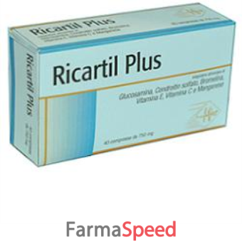 ricartil plus 40 compresse